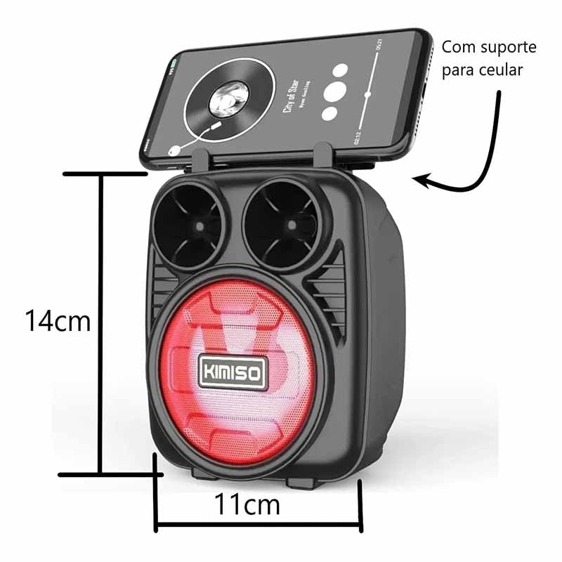 Caixa de Som Bluetooth Portátil