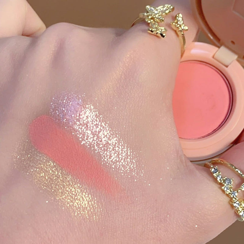 Paleta de Maquiagem Blush 3 em 1