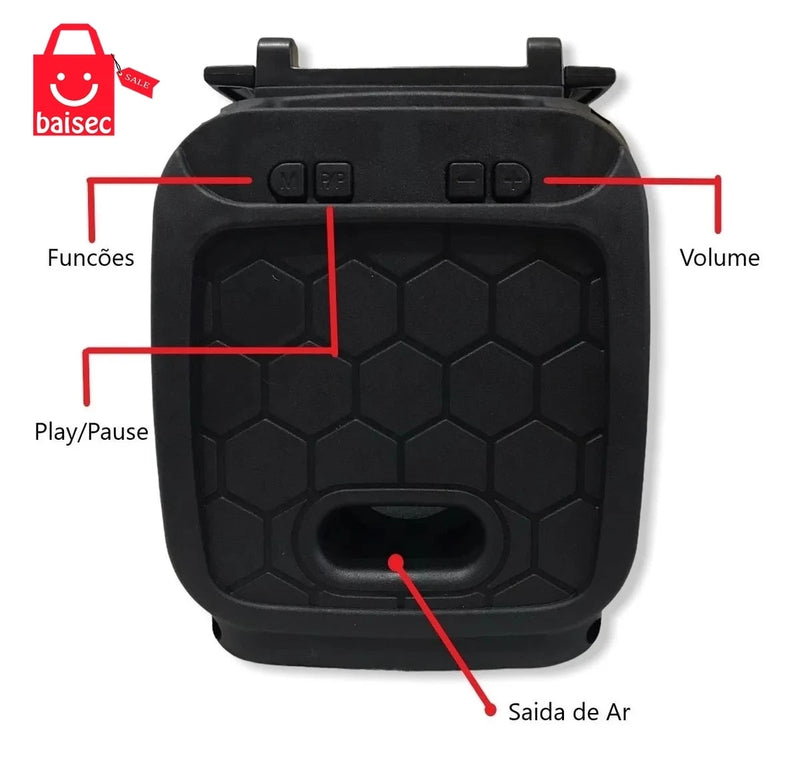 Caixa de Som Bluetooth Portátil